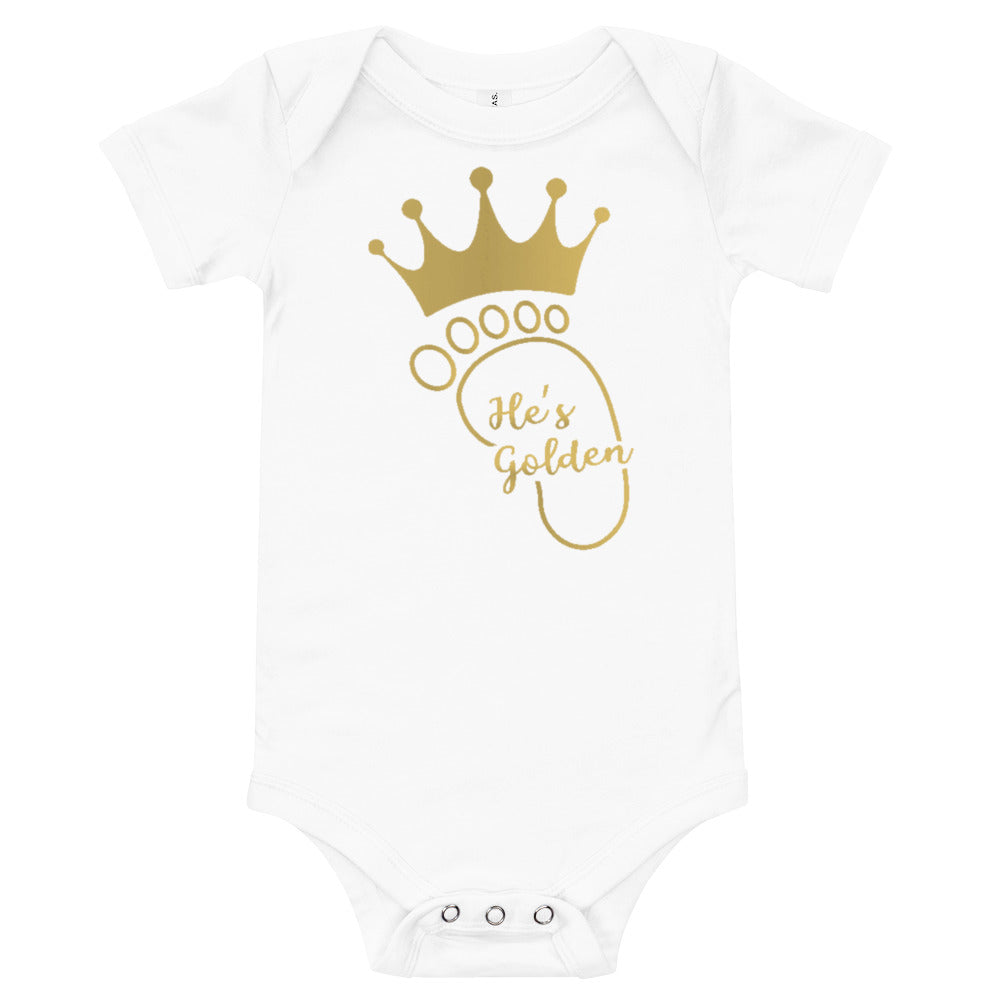 Baby short sleeve one piece – Sir Midas